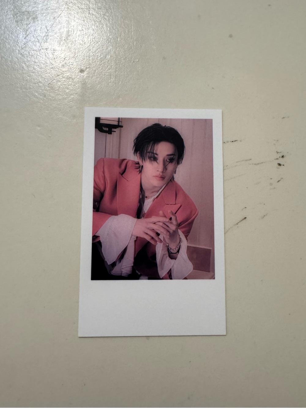 Stray Kids Bang Chan Do It Evil Speaker Polaroid Version